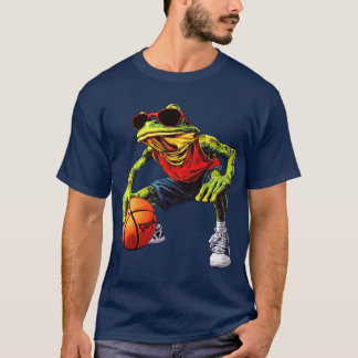 Frösche Basketball - Ball T - Shirt