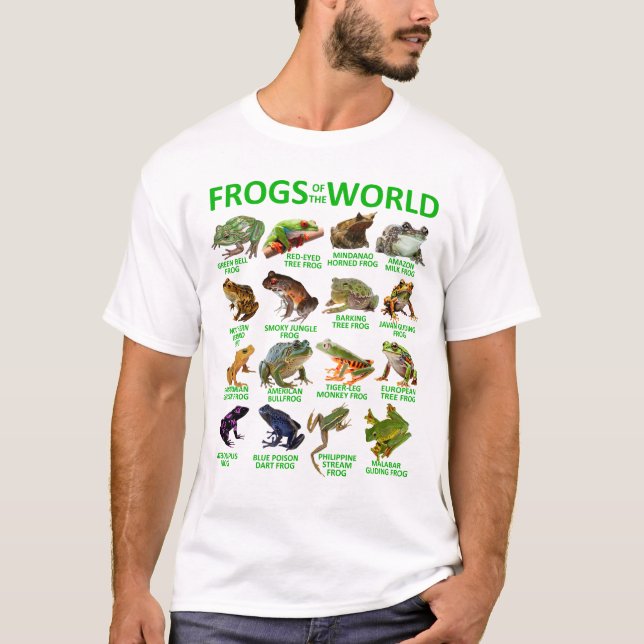 Frösche der Liebe Frösche Herpetologie Kinder T-Shirt (Vorderseite)