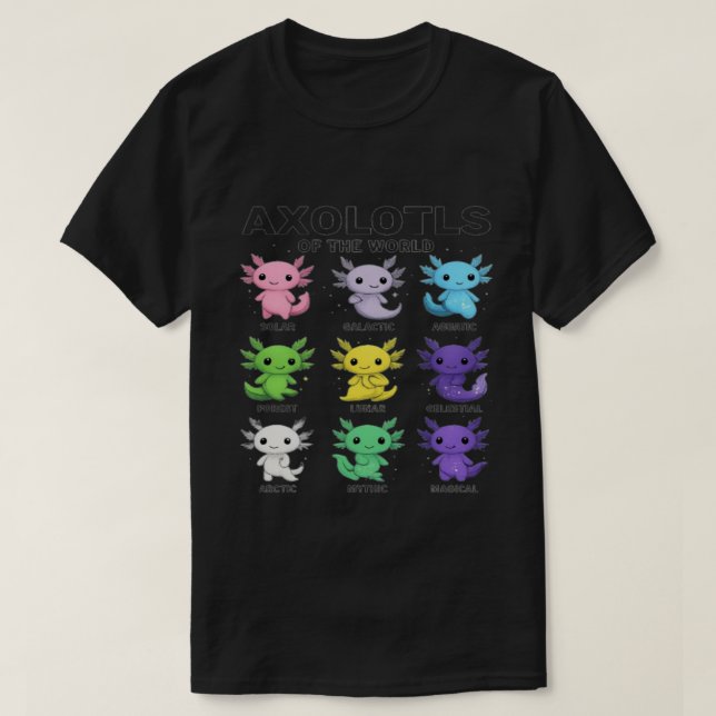 Frösche der Welt - Niedliche gefrorene Arten T-Shirt (Design vorne)