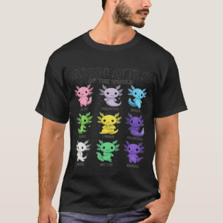 Frösche der Welt - Niedliche gefrorene Arten T-Shirt