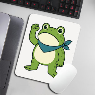 Frösche gegen den Faschismus Portland Frosch Prote Mousepad