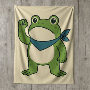 Frösche gegen den Faschismus Portland Frosch Prote Sherpadecke