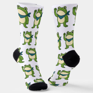 Frösche gegen den Faschismus Portland Frosch Prote Socken