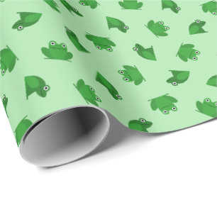 Frösche Geschenkpapier
