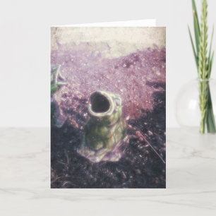 Frösche im Garten Karte