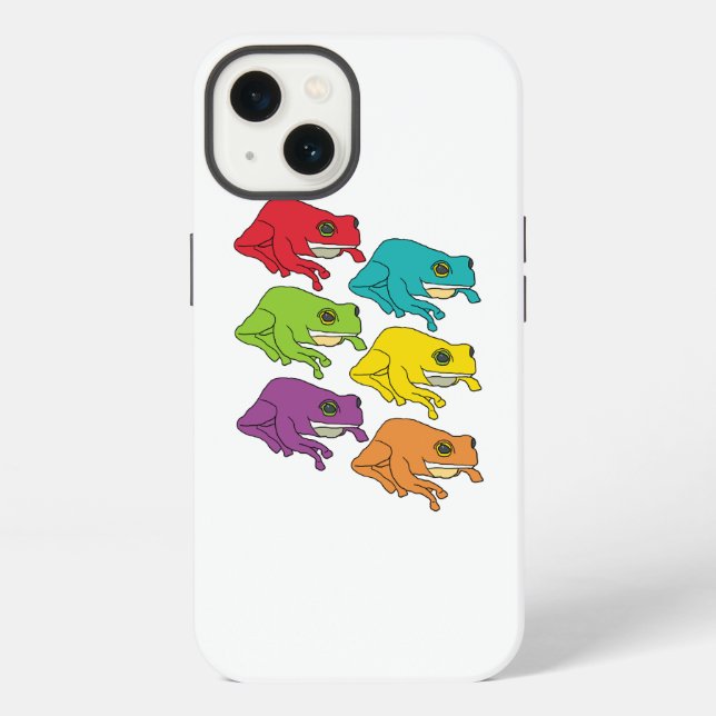 Frösche iPhone Hülle (Rückseite)