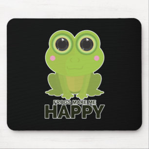 Frösche machen mich glücklich mousepad