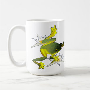 Frösche und Lotus-Blume, Kaffee-Tasse Kaffeetasse