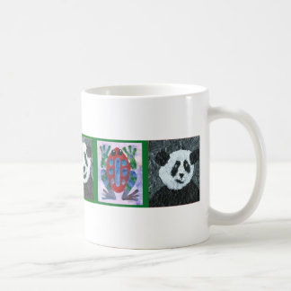 Frösche und Panda-Tasse Kaffeetasse
