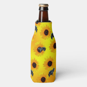 Frösche und Sonnenblumen, Flaschenkühler