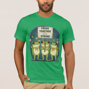 Frösche zusammen stark – Portland Einheit T-Shirt