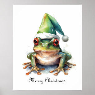 Froscher Weihnachtsfrosch, Brauch Poster
