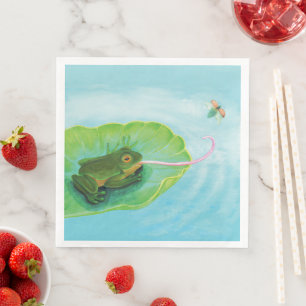 Froschfänger Serviette