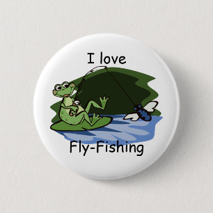 Froschfischer Button