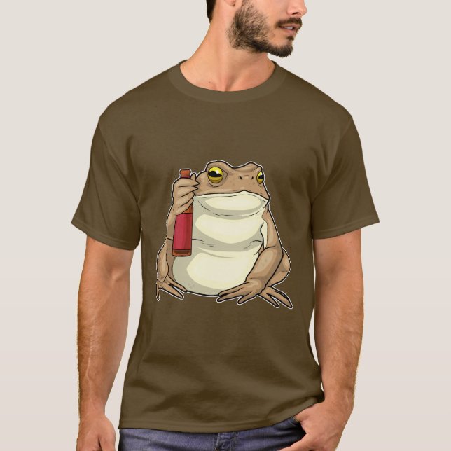 Froschflasche T-Shirt (Vorderseite)