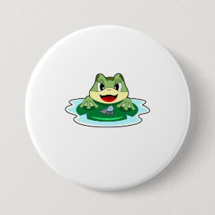 Froschfliege Button