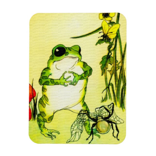 Froschfrosch Magnet (Vertikal)