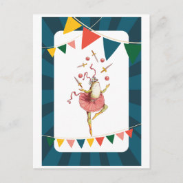 Froschfrosch Postkarte