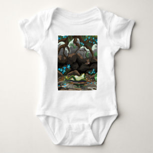 Froschfrosch-Tasse Baby Strampler