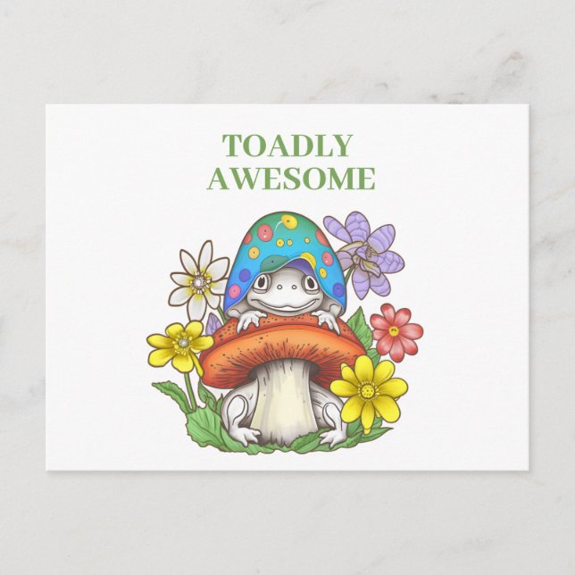 Froschgeschenke Postkarte (Vorderseite)