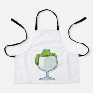 Froschglas Schürze