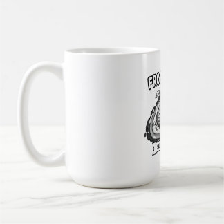 Froschiger Leerzeichen Lustiger Weltraumfrosch Car Kaffeetasse