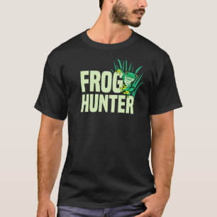 Froschjäger Froschfang Netz T-Shirt
