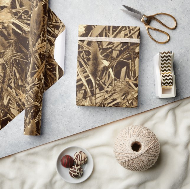 Froschkin, Entenjäger, Camouflage für Wasservögel Geschenkpapier (Kunsthandwerk)