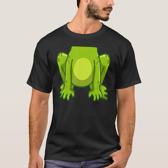 Froschkostüm Toad Kids Niedlich Frosch Halloween T-Shirt (Vorderseite)