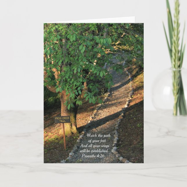 Froschkreuz Karte (Vorderseite)