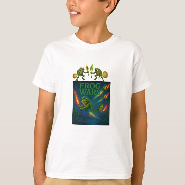 Froschkriege — Die latulente Rebellion T-Shirt (Vorderseite)
