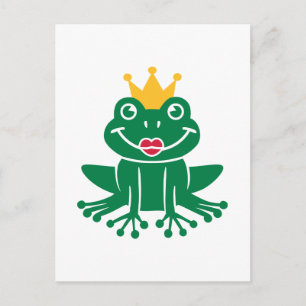 Froschkrone Postkarte