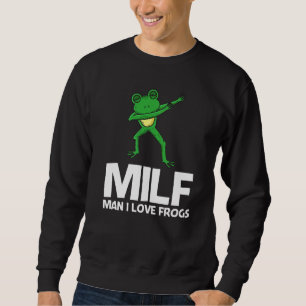 Froschkunst für Männer Frauen, die Grüne Bäume zu Sweatshirt