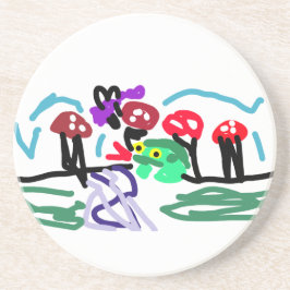 Froschliebe getränkeuntersetzer