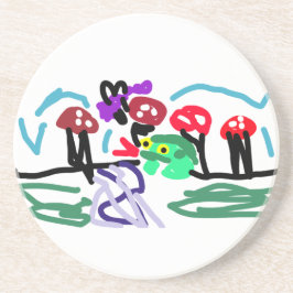 Froschliebe getränkeuntersetzer