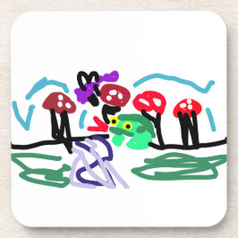 Froschliebe getränkeuntersetzer