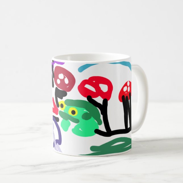 Froschliebe  kaffeetasse (VorderseiteRechts)
