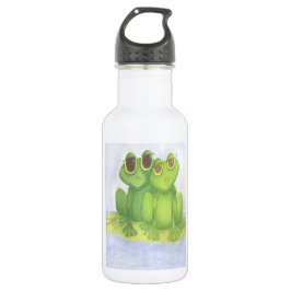 Froschliebhaber Edelstahlflasche