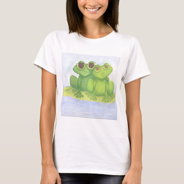 Froschliebhaber T-Shirt (Vorderseite)