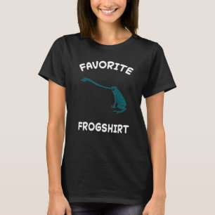 Froschliebt Kröte Froschfänger Jäger Amphibienfang T-Shirt
