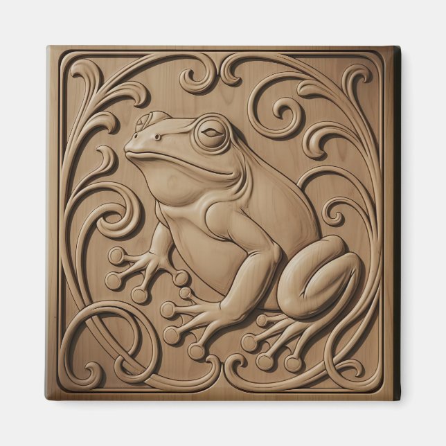 Froschmagnet Magnet (Vorne)