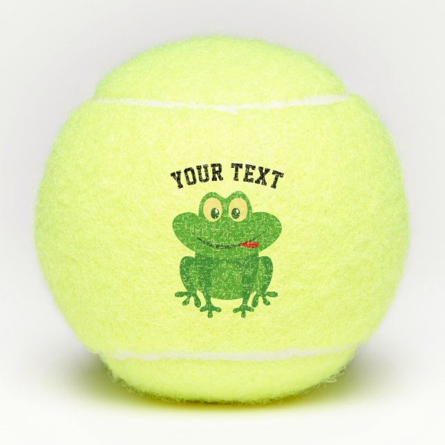 Froschmatte Tennisbälle (Vorderseite)