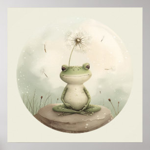 Froschmedikationsleuchte Poster