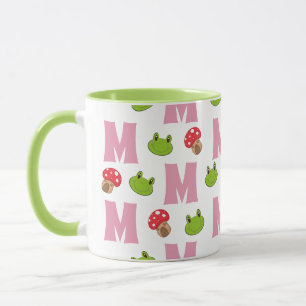 Froschmuckmuster Tasse