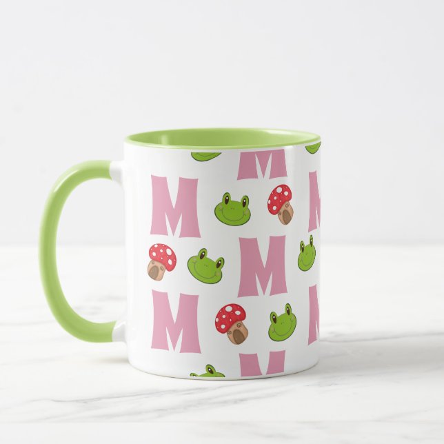Froschmuckmuster Tasse (Links)