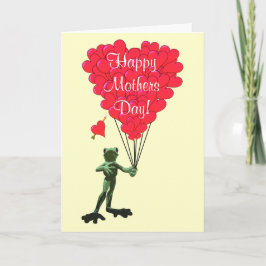 Froschmütter Karte