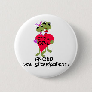 Froschmutter von Girl Tshirts und Geschenken Button