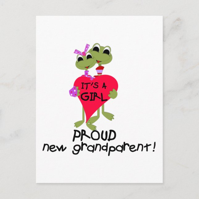 Froschmutter von Girl Tshirts und Geschenken Postkarte (Vorderseite)