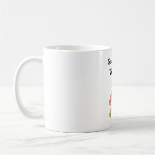Froschpilz - Gute Dinge Brauchen Zeit Illustration Kaffeetasse