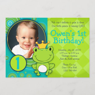 Froschprinz Geburtstag Einladung